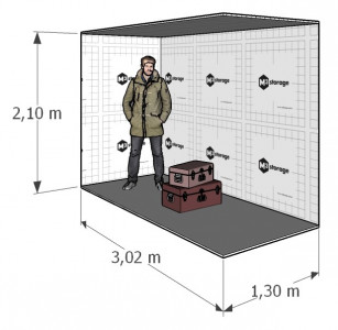 box M3storage - Estanplaza Chácara Santo Antônio 1293